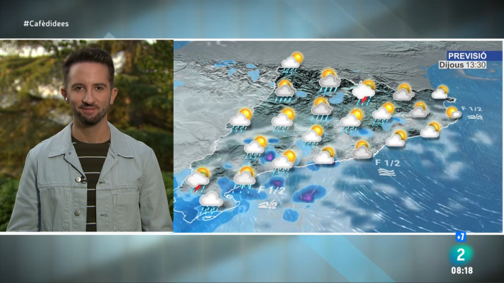 El temps - Dijous insegur i amb una nova tongada de ruixats intensos
