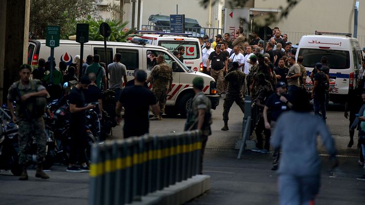 Diario 24 - Una oleada de explosiones en calles, viviendas y vehículos han azotado Líbano