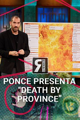La Revuelta - 'Death by province', el nuevo juego de Jorge Ponce