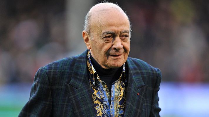 Telediario 2 - Mohammed Al Fayed, el exdueño de Harrods, es acusado de violación por cinco exempleadas