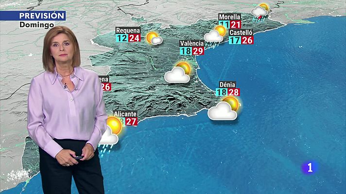 L'informatiu - Comunitat Valenciana - El tiempo en la Comunitat Valenciana - 20/09/2024