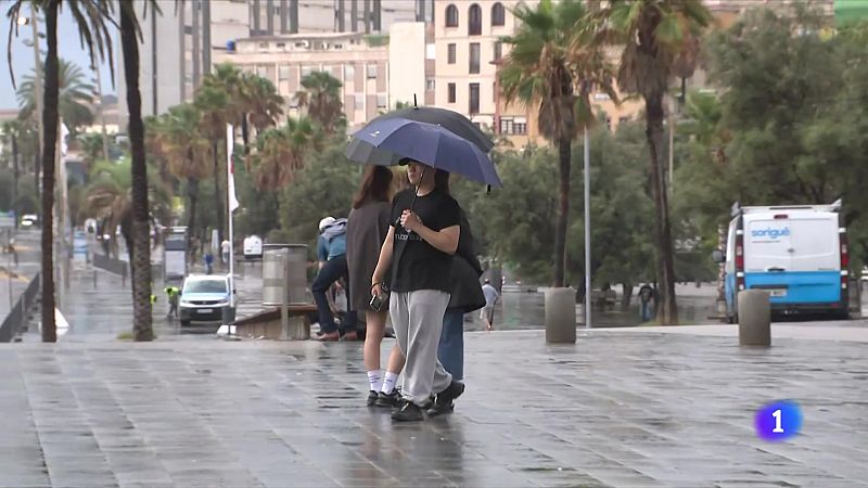 Divendres de pluges intenses, amb més de 60 l/m2 - L'Informatiu | Veure