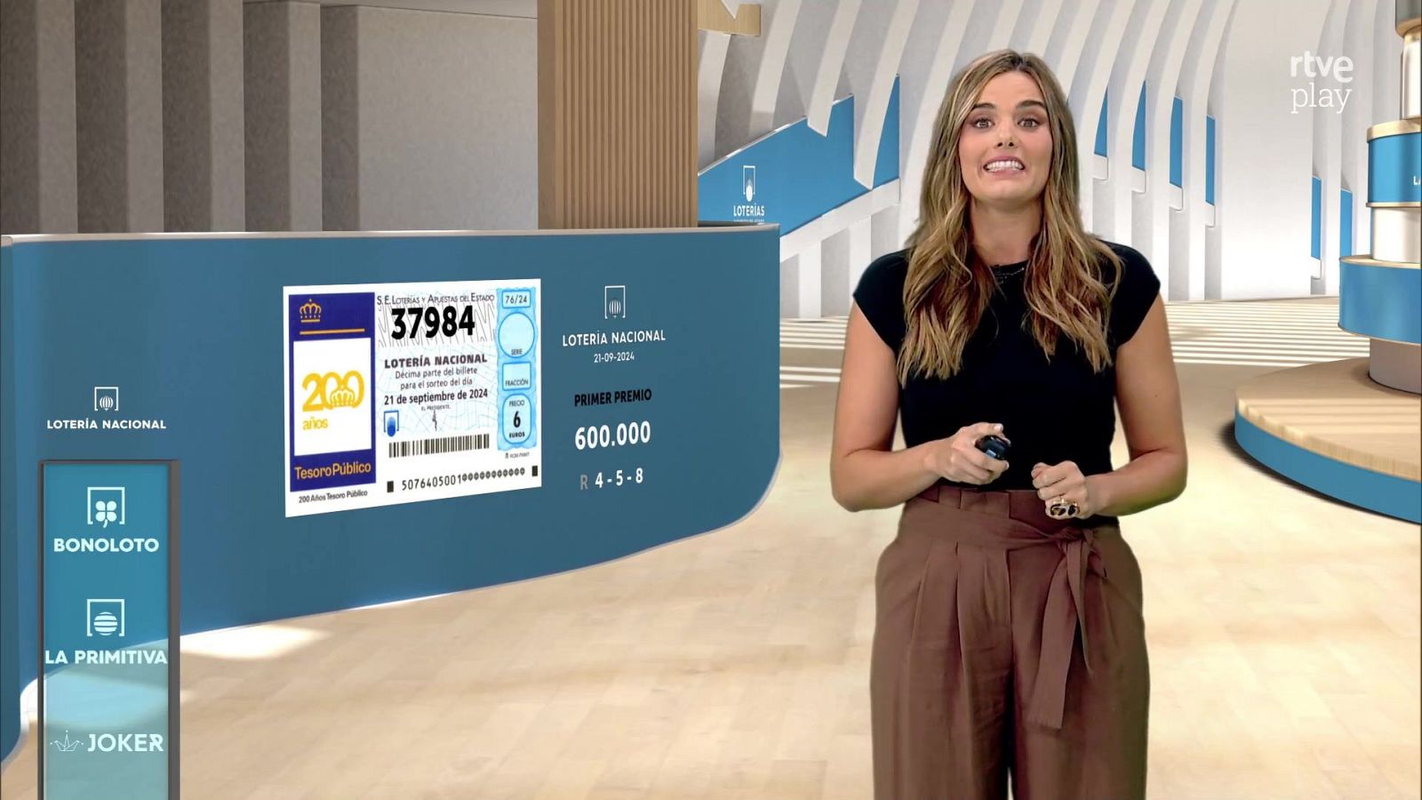 Sorteo de la Lotería Nacional del 21/09/2024 - ver ahora