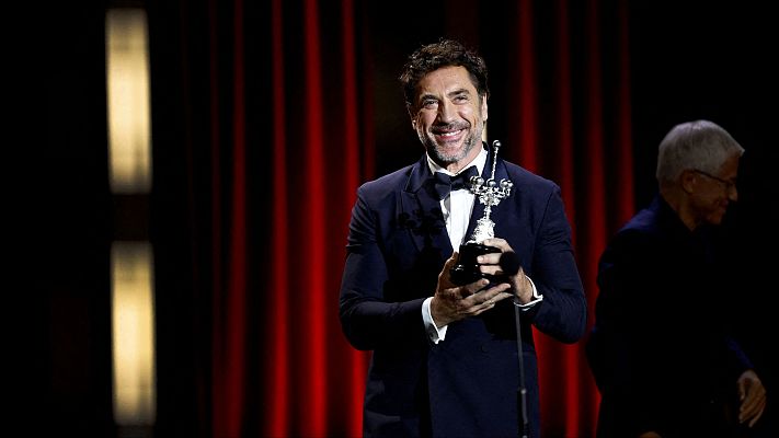 Telediario Fin de Semana - Javier Bardem, tras recoger el premio Donostia: "Lo sentí íntimo"