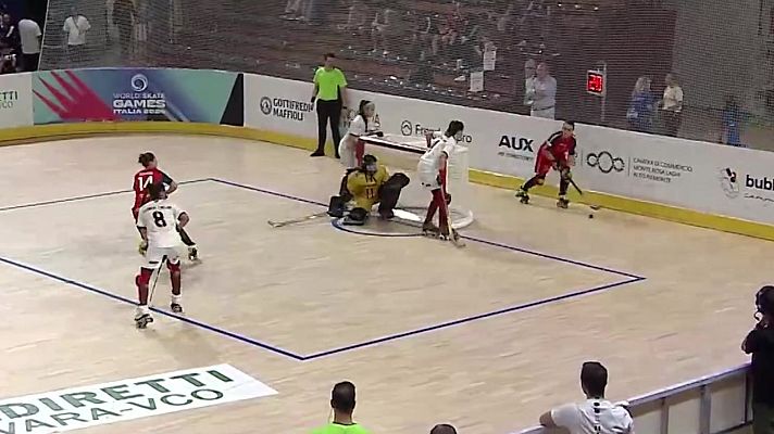 Hockey sobre patines - Campeonato del Mundo. Final Femenina: España - Portugal