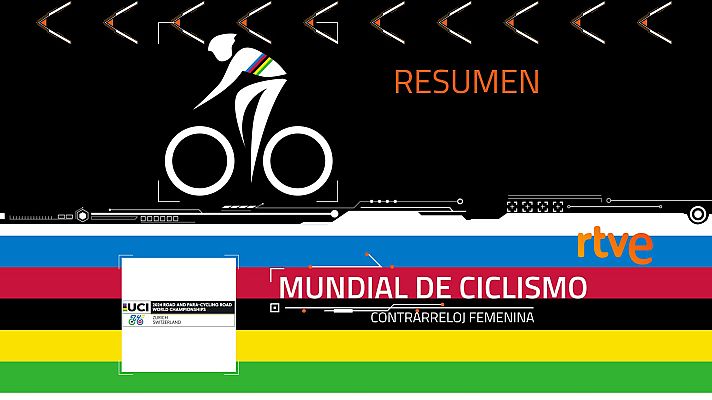 Ciclismo - Mundial de ciclismo 2024 | Contrarreloj femenina. Resumen