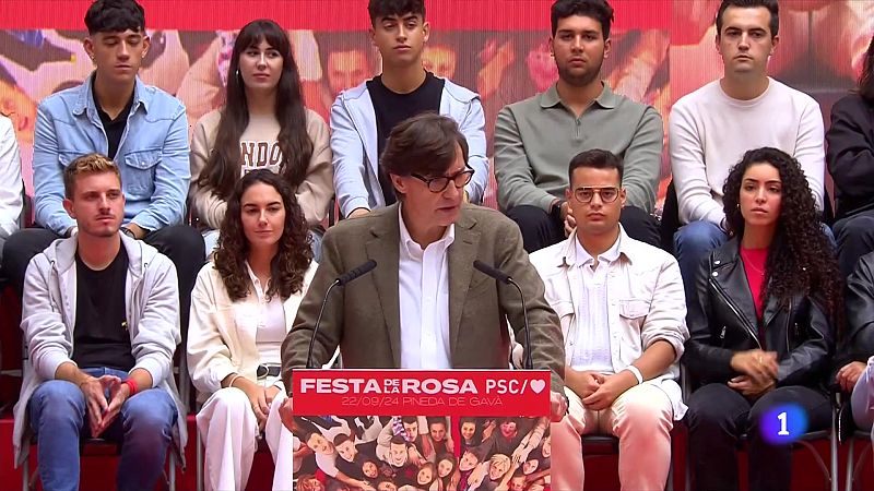 Salvador Illa rebutja lliçons de solidaritat des de fora de Catalunya - L'Informatiu | Veure