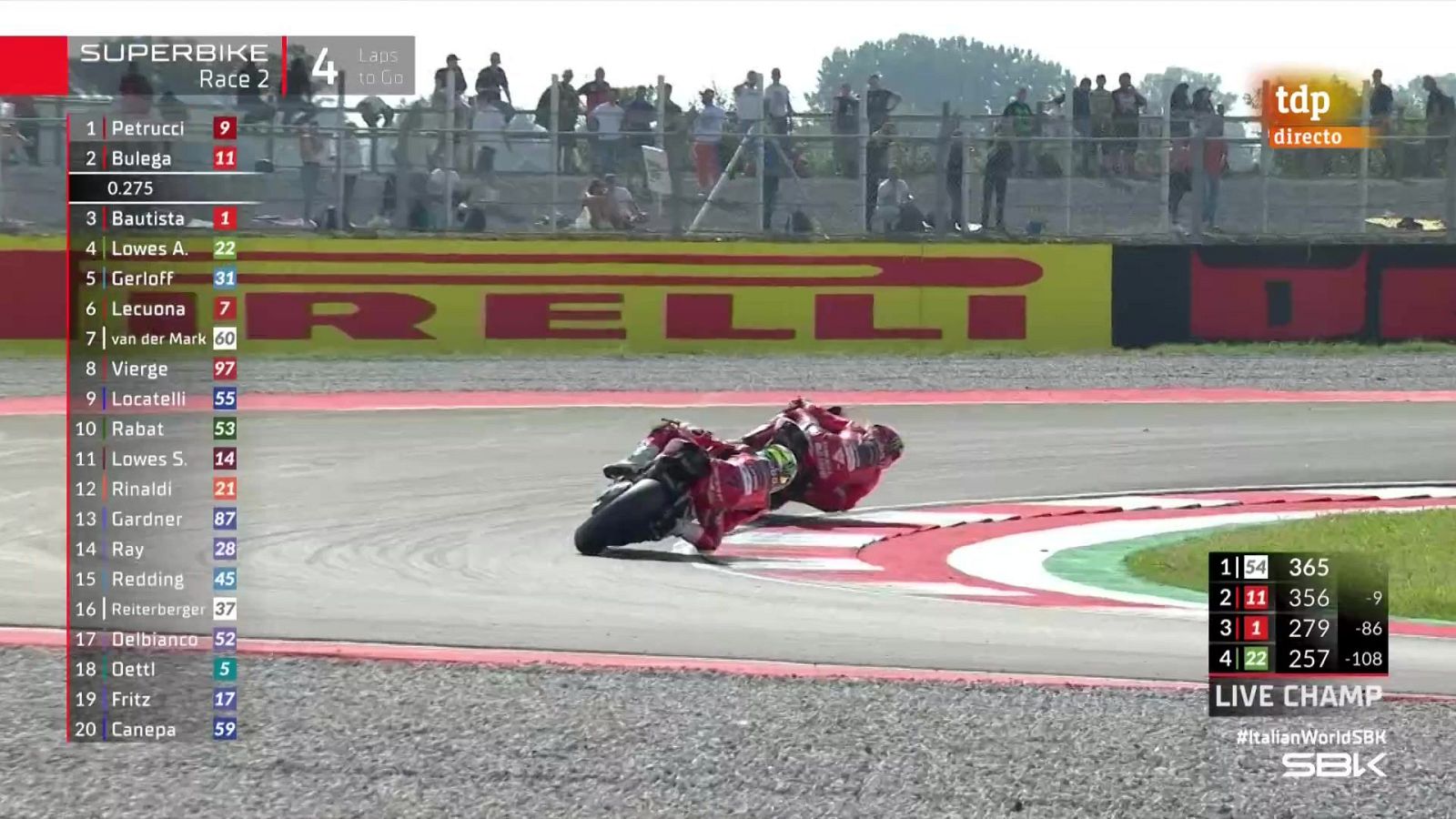 Superbike - Campeonato del Mundo Superbike. WSBK 2ª Carrera (Cremona) - ver ahora