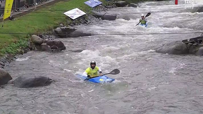 Piragüismo - David Llorente, plata mundial en kayak cross