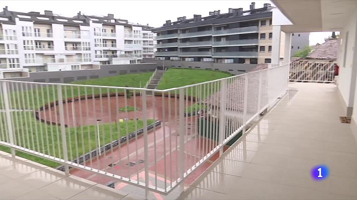 Telediario 1 - Un pueblo de Guipúzcoa diseña un alquiler intergeneracional