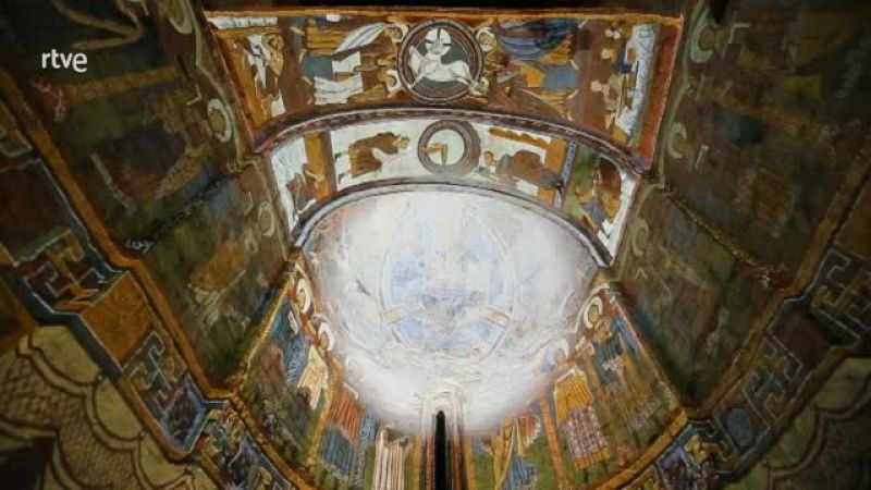 Els frescos romànics tornen a lluir a Sant Climent de Taüll - L'Informatiu | Veure