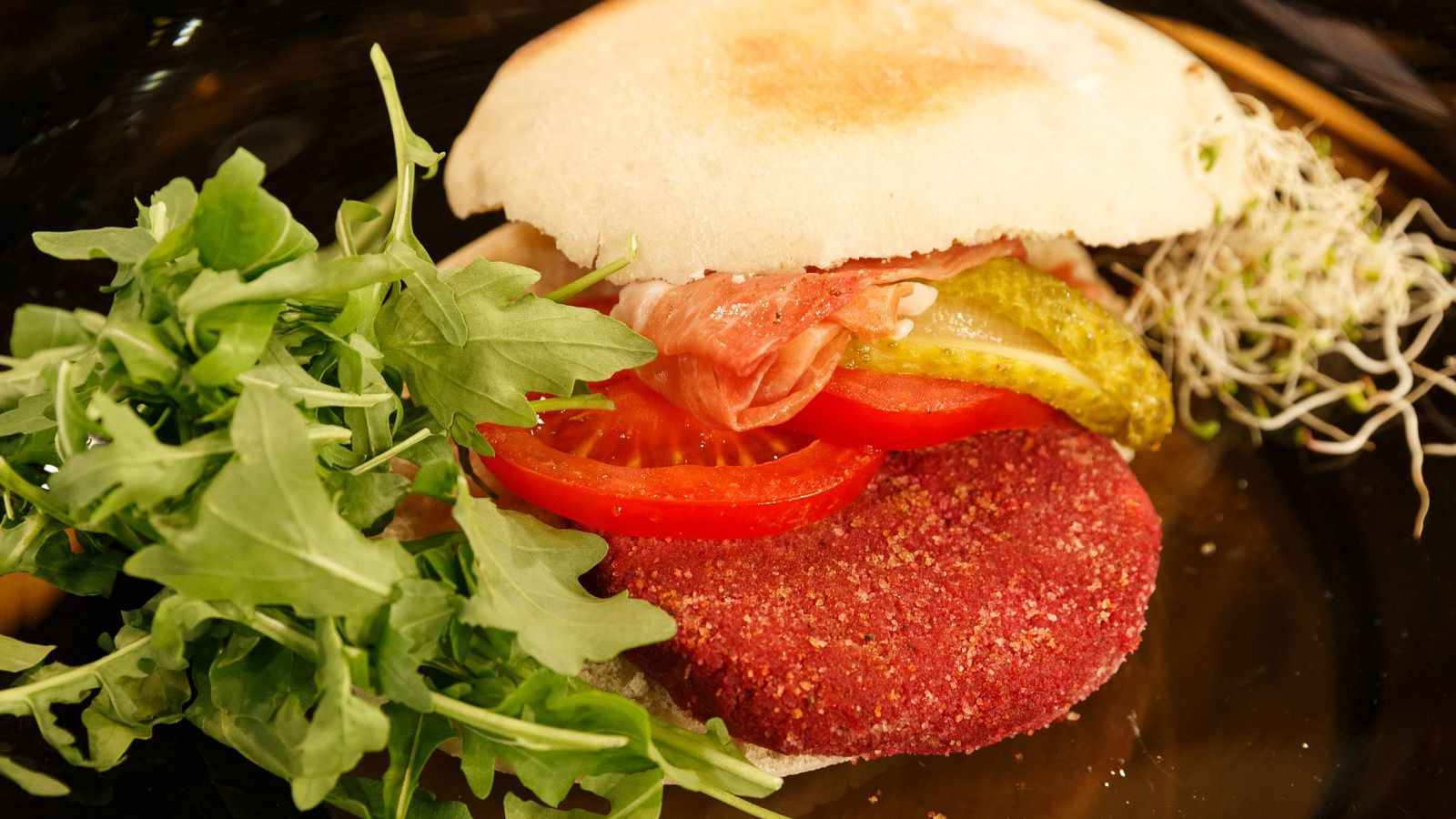 Hamburguesa de remolacha sin queso - Saber vivir | Ver