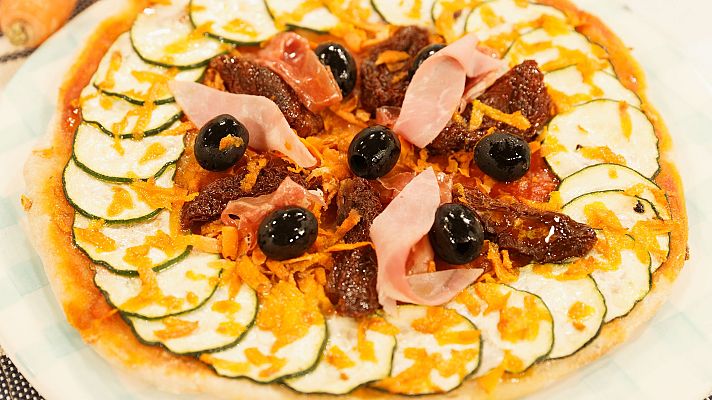 Saber vivir - Pizza de zanahoria sin queso