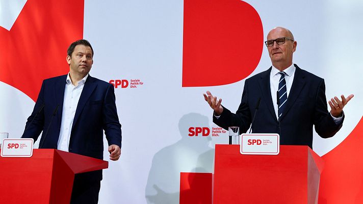 Telediario 1 - Los socialdemócratas ganan por un escaso margen a la ultraderecha en Brandenburgo