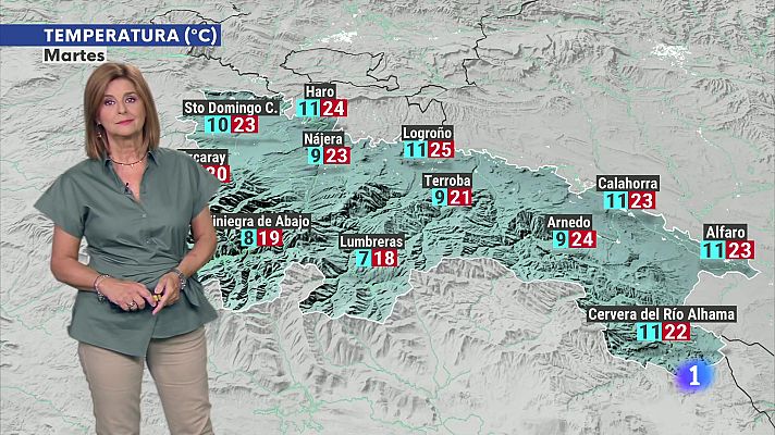 Informativo Telerioja - El tiempo en La Rioja - 23-09-24