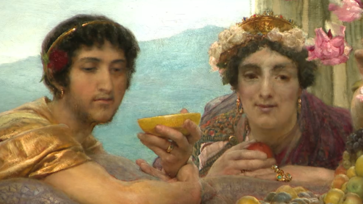 Telediario 1 - Juan Antonio Pérez Simón presenta su gran colección privada de cuadros en Madrid