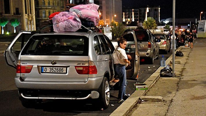 La hora de La 1 - Máxima tensión en Líbano ante la oleada de ataques israelíes que deja miles de desplazados