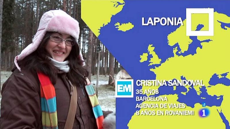 Españoles en el mundo - Laponia - Cristina - ver vídeo