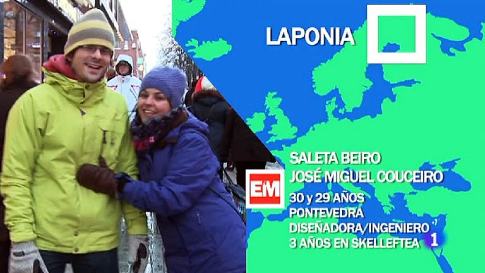 Españoles en el mundo - Laponia en Navidad - Saleta y José Miguel - ver vídeo