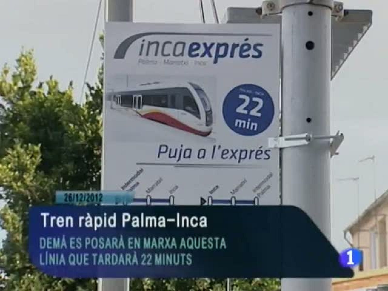 Informatiu Balear en 2' - 26/12/12 | Ver