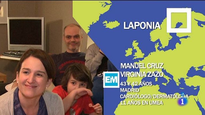 Españoles en el mundo - Laponia: Navidad - Manuel/Virginia