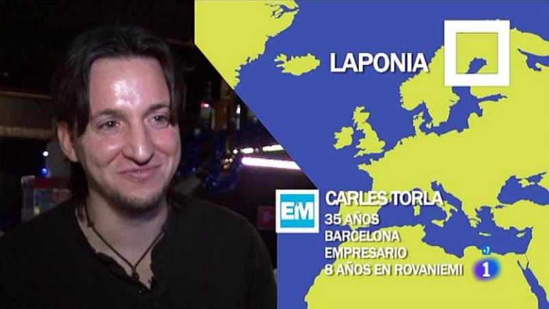 Españoles en el mundo - Laponia en Navidad - Carles - ver vídeo