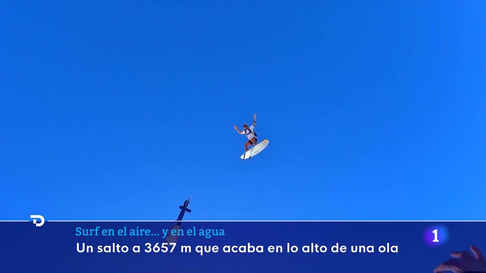 El salto de Sebastián Álvarez a más de 3.600 metros de altura | Ver