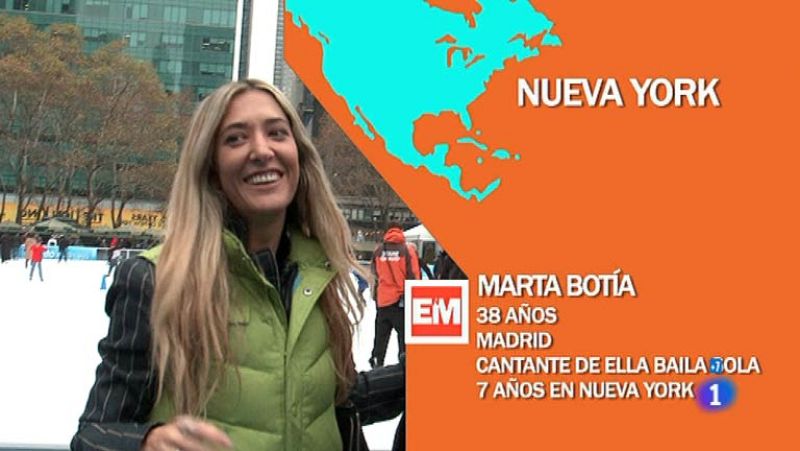 Españoles en el mundo - Nueva York: Navidad - Marta - ver vídeo