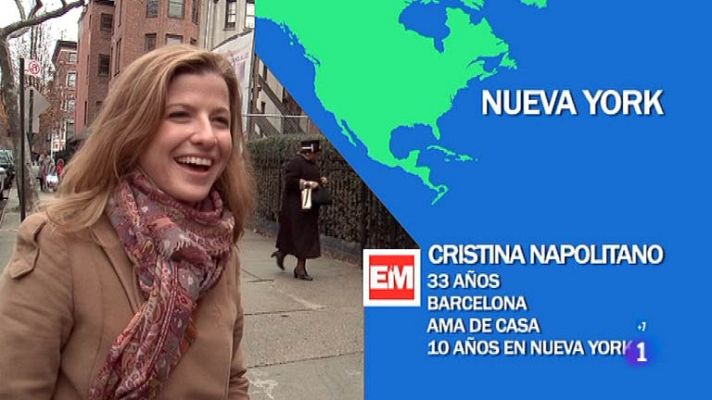 Españoles en el mundo - Navidad en Nueva York - Cristina