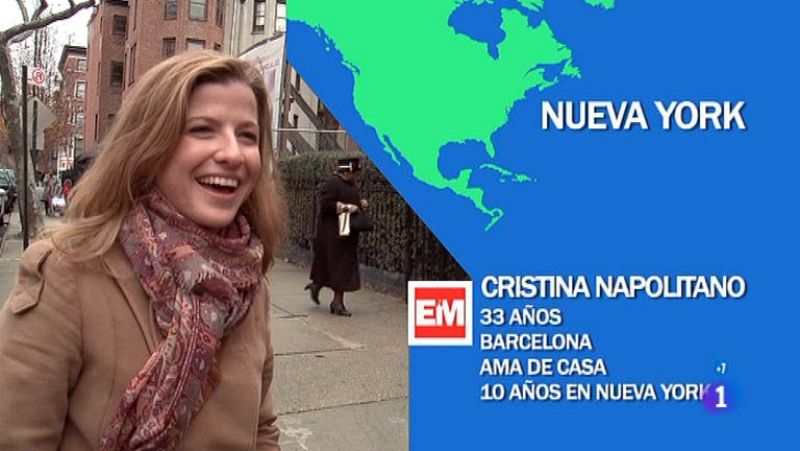Españoles en el mundo - Navidad en Nueva York - Cristina