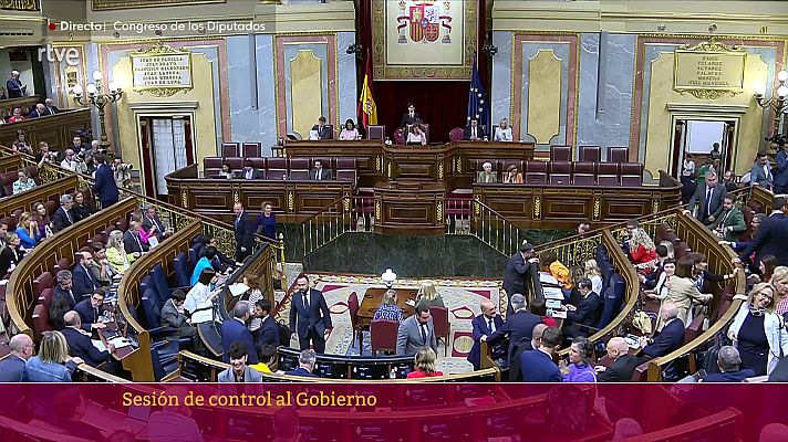 Especiales informativos - Sesión de control al Gobierno