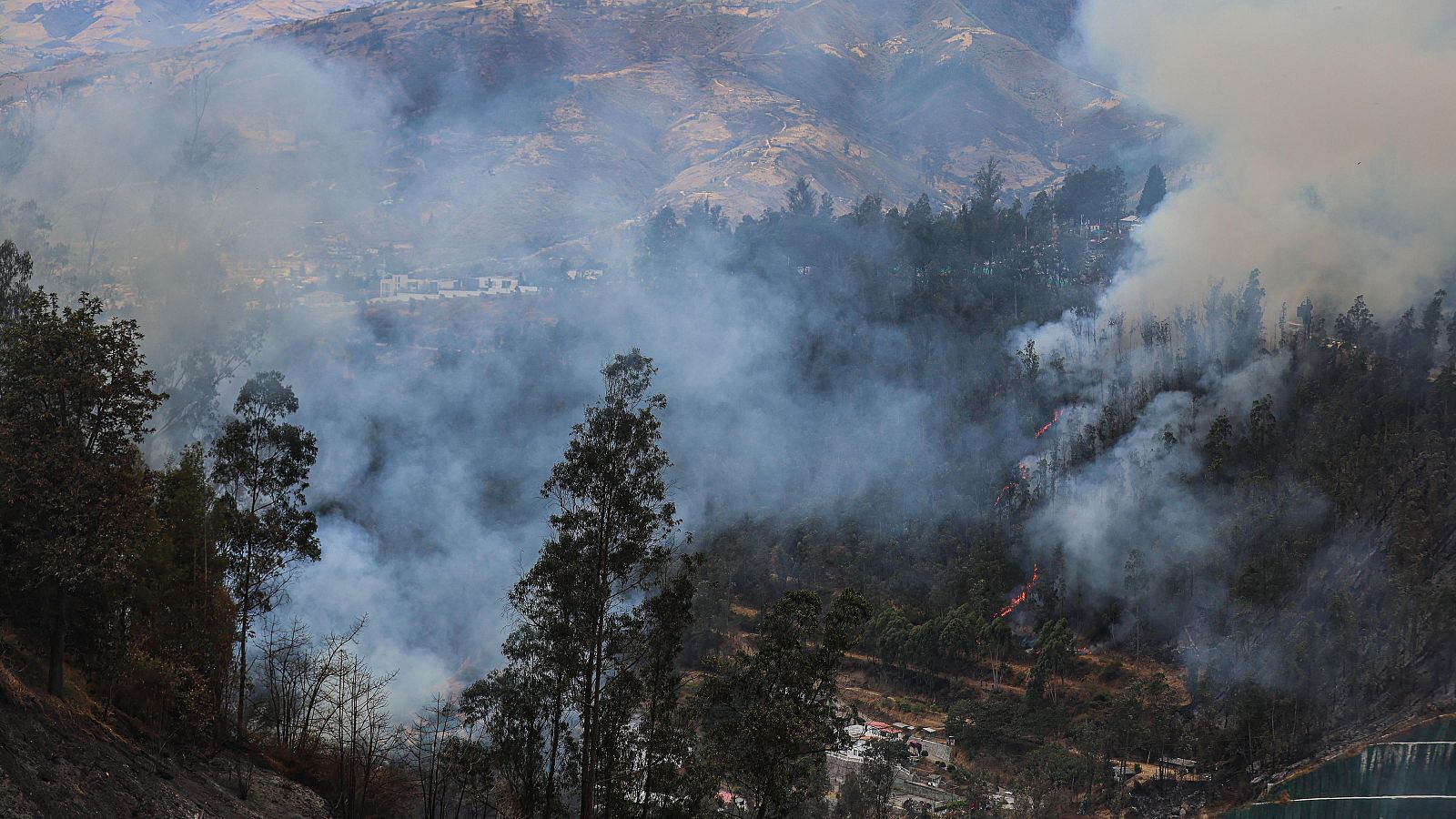 La capital de Ecuador lucha contra los incendios provocados por la peor sequía en 60 años | Ver