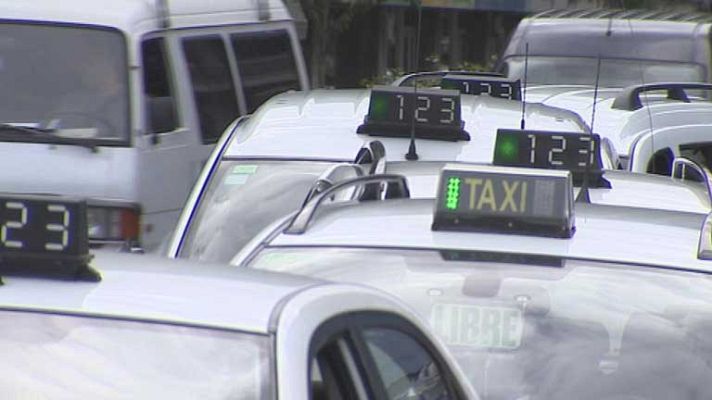 Telediario 1 - Estudio sobre las tarifas de taxi