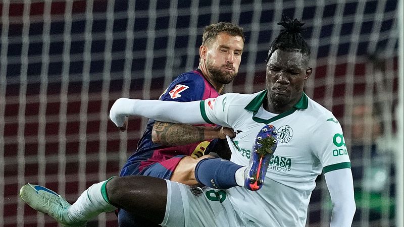 Chrisantus Uche, del Getafe, carga contra los árbitros de LaLiga | Ver