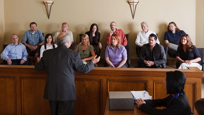 Telediario 1 - El sorteo para ser jurado popular en un juicio se realiza cada dos años