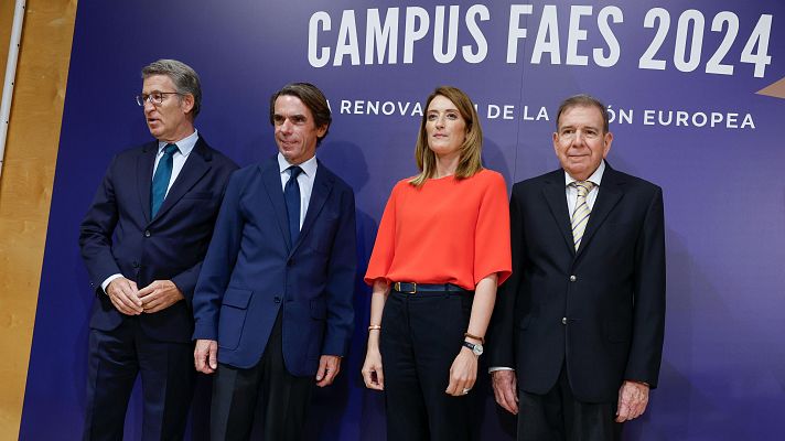 Informativo 24h - Feijóo, sobre Venezuela: "Quien tiene que irse es Maduro, no Edmundo González"