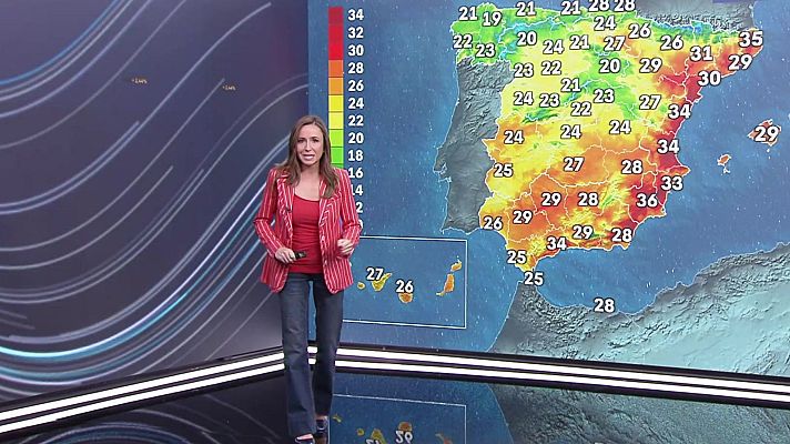 El tiempo - Precipitaciones localmente fuertes y/o persistentes en el noroeste peninsular y Pirineos