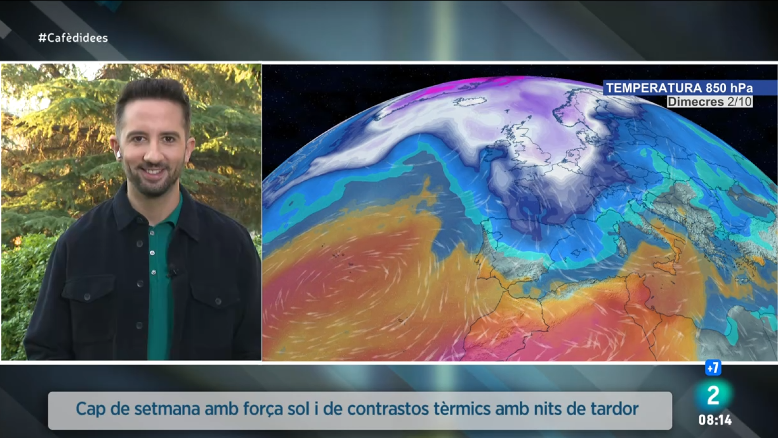 El Temps - Notable refrescada, fortes ventades i ambient de tardor | Veure