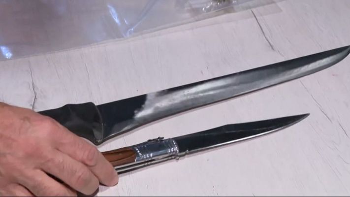 Telediario Fin de Semana - Cerco policial a las armas blancas en Cataluña