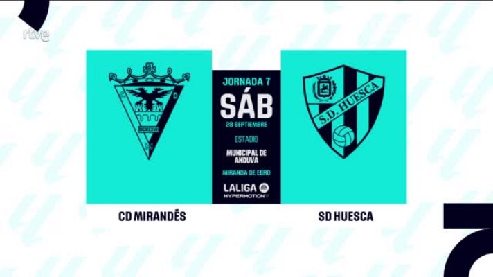 Resúmenes de LaLiga - Mirandés - Huesca: resumen del partido, 7ª jornada | Segunda