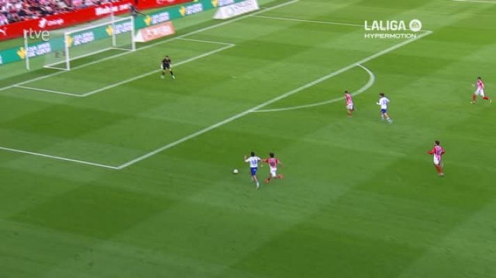 Resúmenes de LaLiga - Sporting - Zaragoza: resumen del partido, 7ª jornada | Segunda