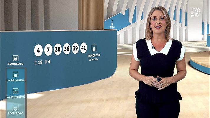 Loterías - Sorteo de la Bonoloto y Primitiva del 28/09/2024