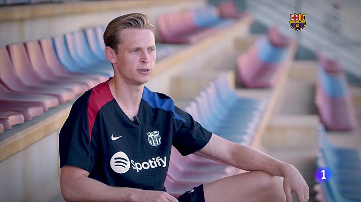 Telediario Fin de Semana - De Jong, a punto de regresar de su lesión: "Ha sido un proceso muy duro cuando no puedes jugar"