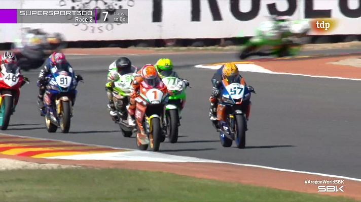 Mundial de Superbike - Campeonato del Mundo Superbike. WorldSSP300 2ª Carrera