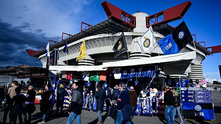 Telediario 1 - Detenidos decenas de ultras del Inter y el Milan, sospechosos de vínculos con la Mafia