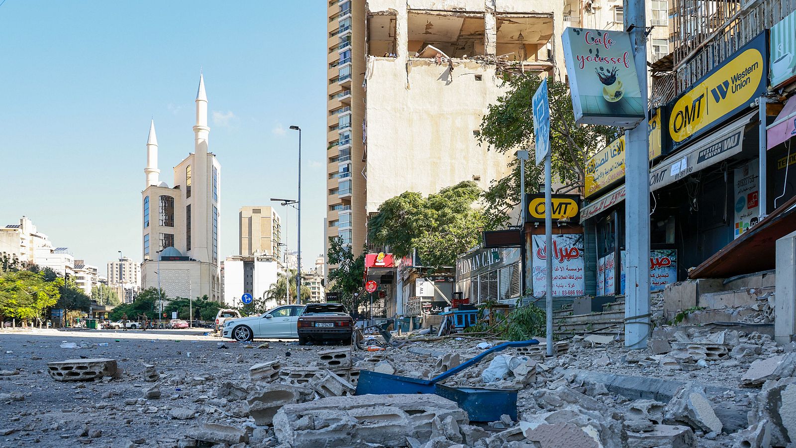 Israel bombardea el centro de Beirut y amenaza con una invasión terrestre | Ver