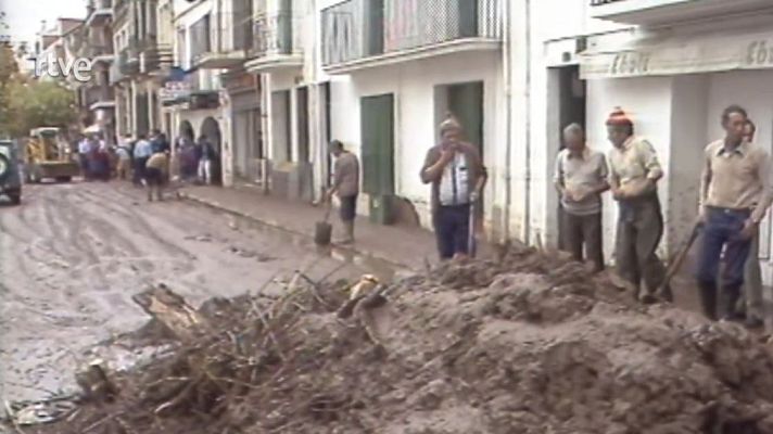  - Efectes de les inundacions a Cadaqués