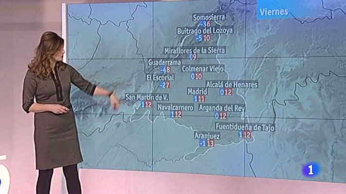 Informativo de Madrid - El tiempo en la Comunidad de Madrid - 27/12/12