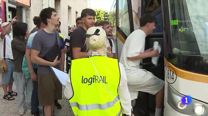 L'Informatiu - Resignació entre els usuaris de Rodalies a Tarragona pel tall ferroviari