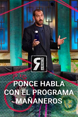 La Revuelta - Jorge Ponce denuncia a sus "okupas" en 'Mañaneros'